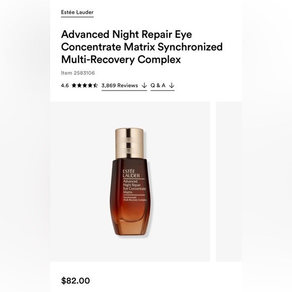 Estée Lauder Advanced Night Repair Eye Concentrate Matrix NEW - Picture 4 of 4